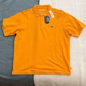 Tommy Bahama Vibrant Orange Polo Shirt